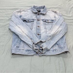 Forever 21 Men's Light Blue Jacket